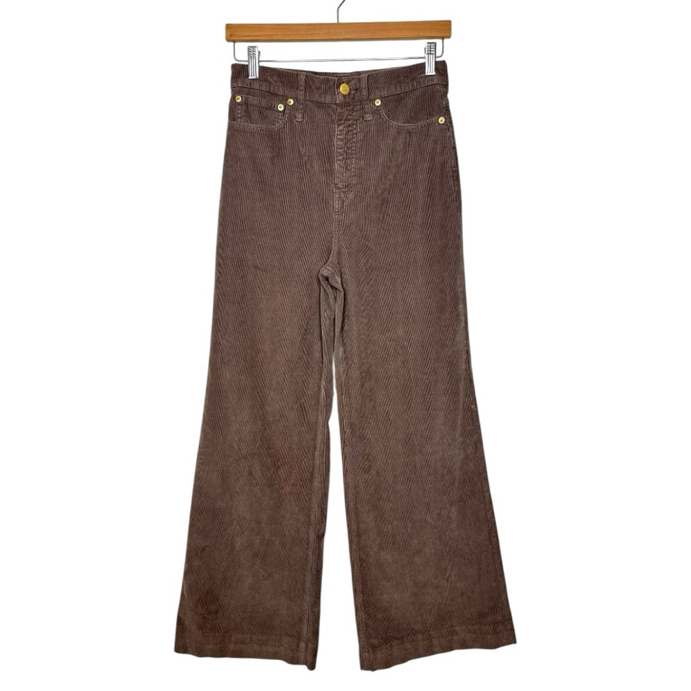 J. Crew Brown Wide Leg Pants
